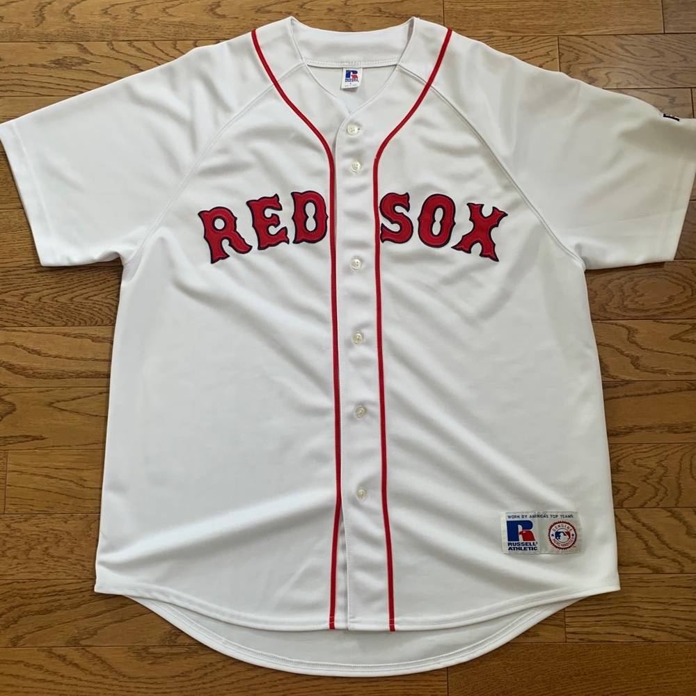 VTG 90’s Boston Red Sox Jersey L 44 White